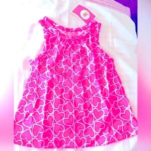 Circo Pink Heart Tank Top - NWT - 18M